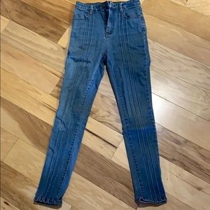 Jeans with fun stitching!